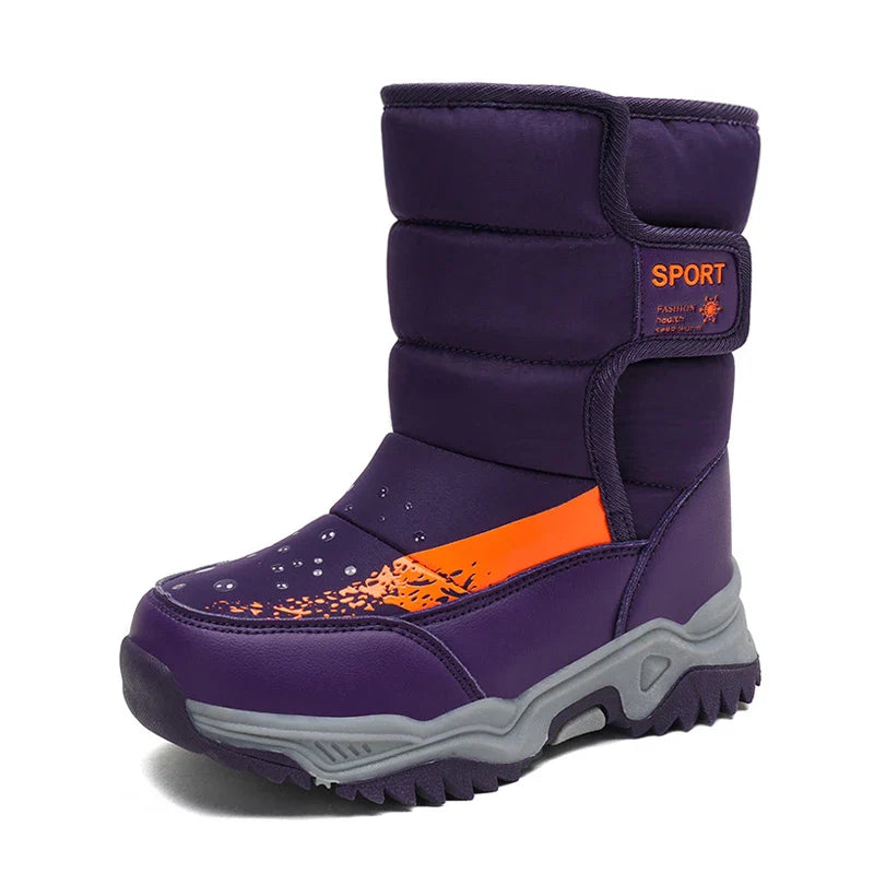 Max comfortabele schoenen voor de winter, speciaal ontworpen voor jonge voeten.
