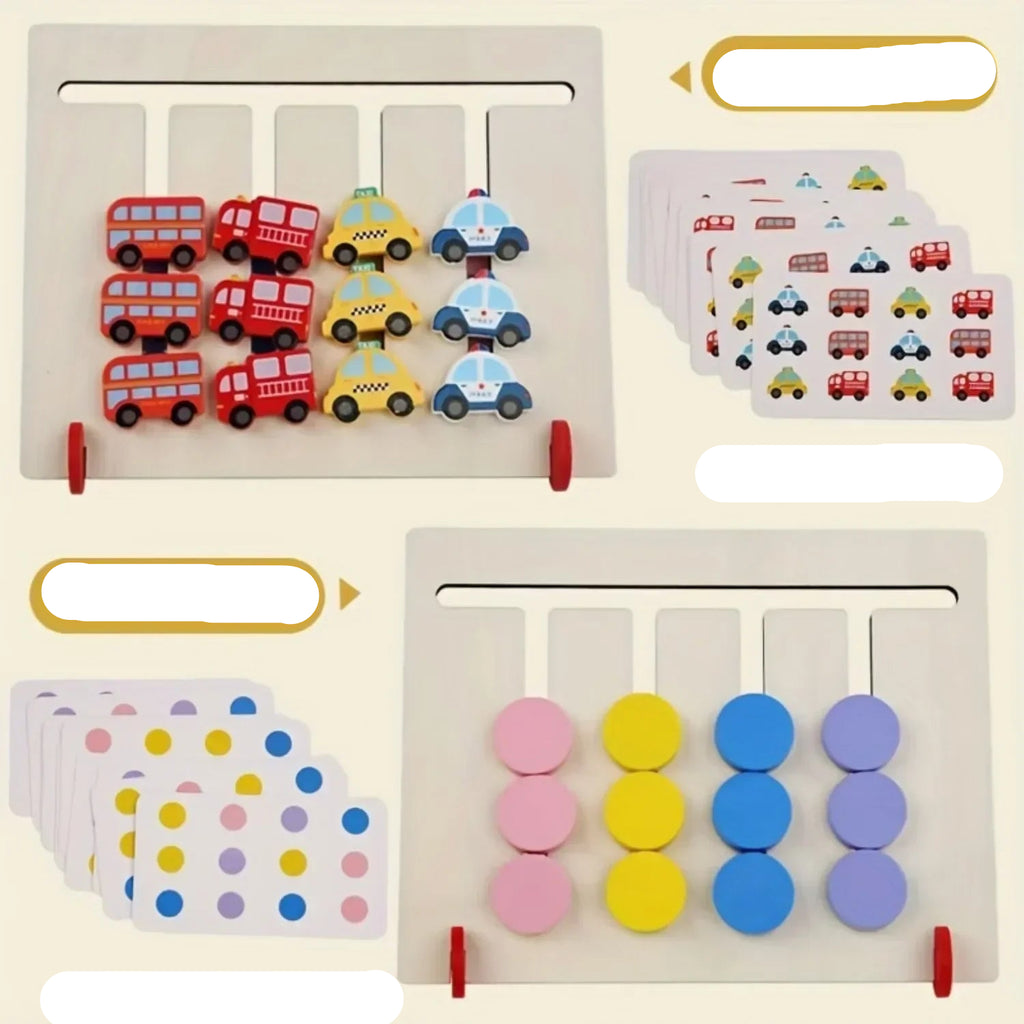 Strategisch spel met eenvoudige, leerzame uitdagingen.