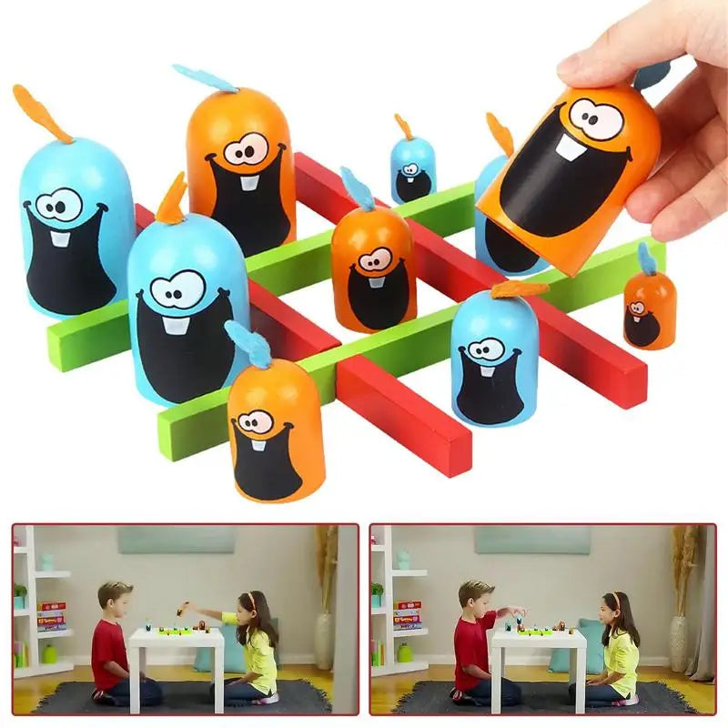 Strategiespel voor kinderen met een kleurrijk en creatief ontwerp.