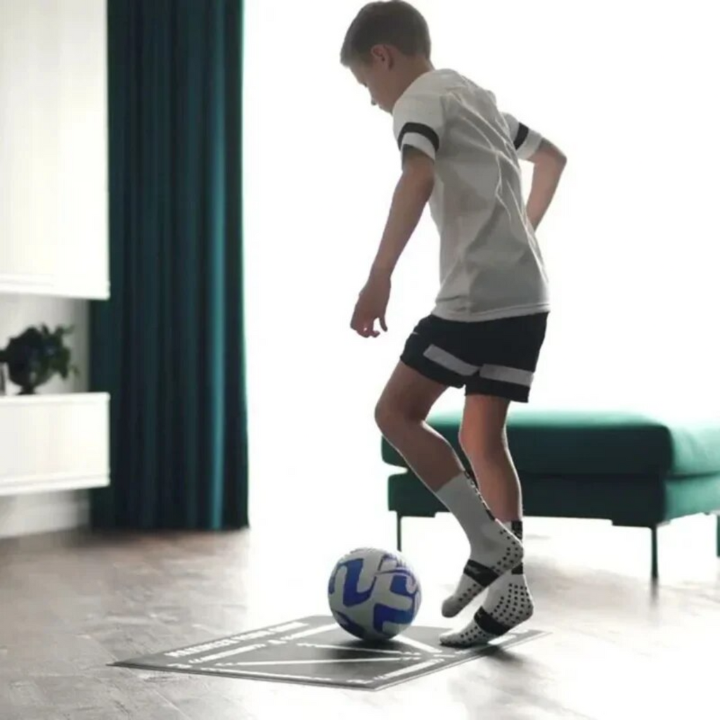 Antislip sokken SkillMax - Trainingsmat met, geschikt voor yoga, fitness of pilates.