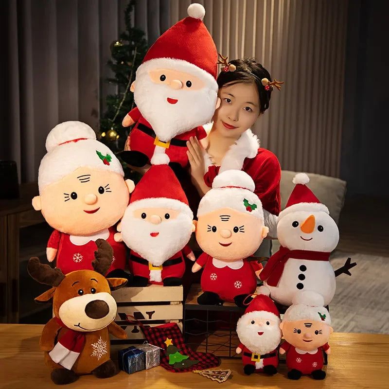 Voor warmte en feestelijkheid - HolidayHugs kerstknuffels set, een perfecte decoratie voor de kerstperiode.