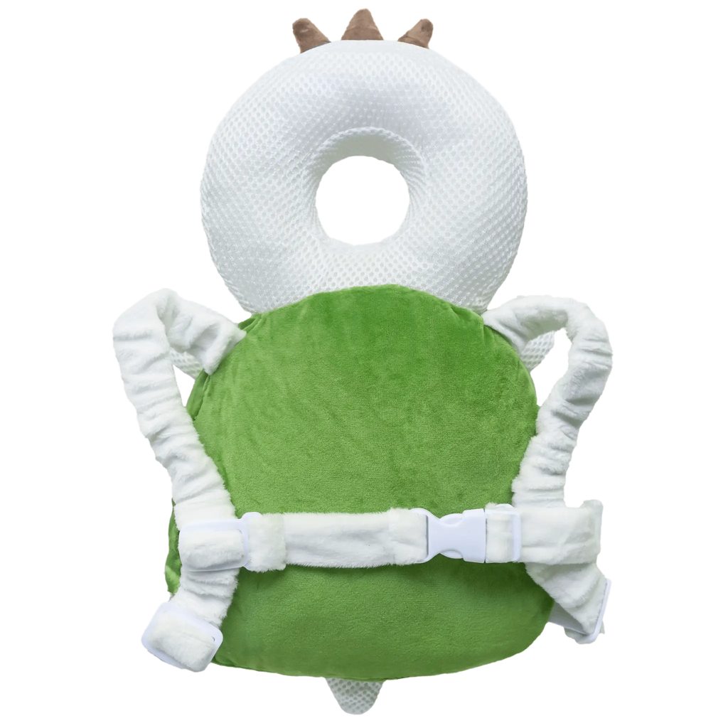 Beschermend kussen voor baby's ideaal om hoofdletsels te voorkomen tijdens het leren lopen.