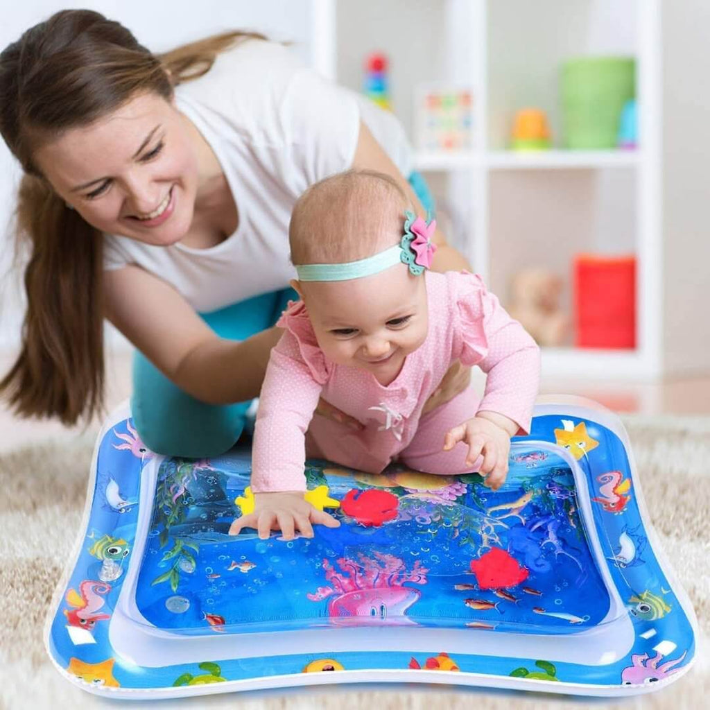 WaterJoy opblaasbaar baby speelkleed, de perfecte speelhoek voor je baby om te ontdekken en te leren.





